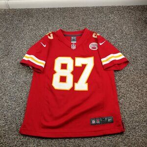 Travis Kelce Kansas City Chiefs Jersey Nike On Field Red Youth Boys Medium